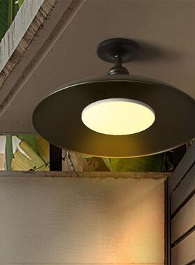 户外防水灯吸入顶灯户玄顶关灯工业风门廊阳台灯新85179款极简庭