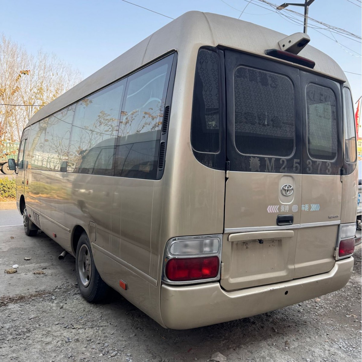 出口商务车 19-23座中巴通勤车企业接送车豪华中型巴士考斯特客车