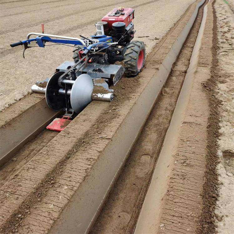 加固田强动手扶拖拉机手扶车YCV除草还农业机械力小草莓开沟培土