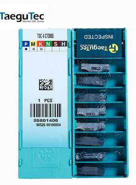 韩国特固克TaeguTec数控切断切槽刀片TDC 2/3/4/5 CT3000外圆加工