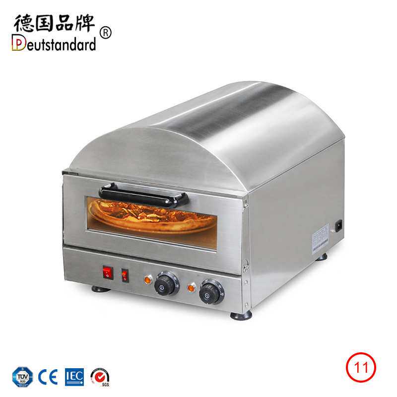 商用电热烤箱单层烘焙电烤箱 单层开盖大容量双温控披萨pizza烤箱