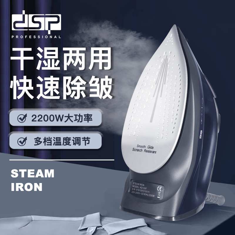 DSP/丹松手持式电熨斗家用蒸汽挂烫机小型熨烫机熨衣服神器宿舍