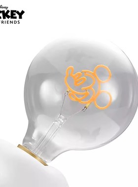 米奇手台灯卧室床头氛围灯创意卡通可爱儿童房装饰小夜灯 灯泡