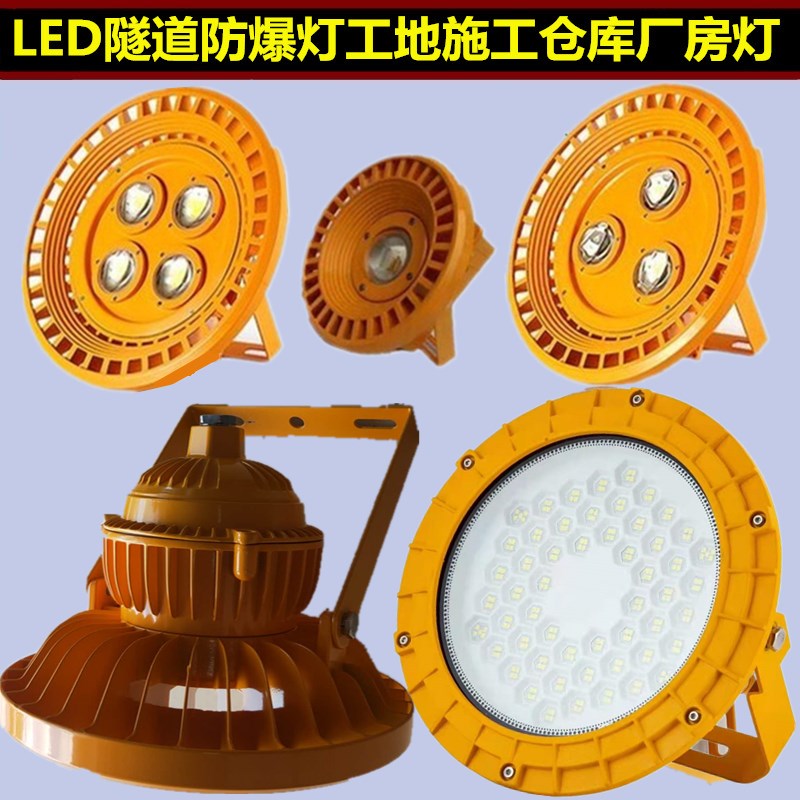 工业led防爆灯100W加油站仓库工厂房车间化工隔爆投光灯1W200瓦