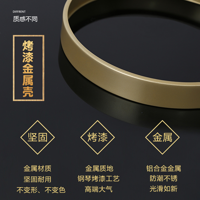 金属钟表挂钟客厅家用时尚静音时钟现代创意挂墙简约挂表石英钟