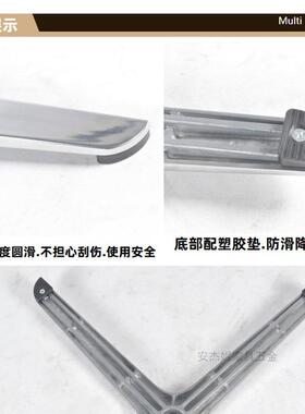 加大加长铝闲金合四配星脚转椅五LPA-S008金件沙发休转椅十字升降