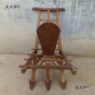 民俗老物件农耕文化旧农具风车木犁水车播种机村史馆展览怀麦太保