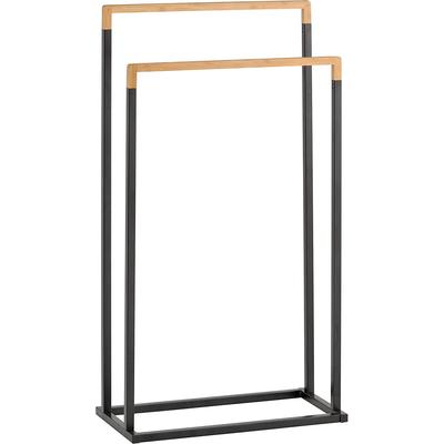 地可置移动地毛巾架不锈钢浴卫生202间浴室巾架房间双杠落球门毛