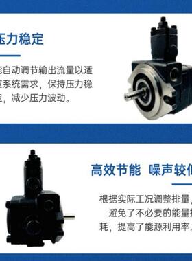 低压变量叶片P油泵大轴花键VP15NLL/VP20/V30/V泵P40叶片泵VP油泵
