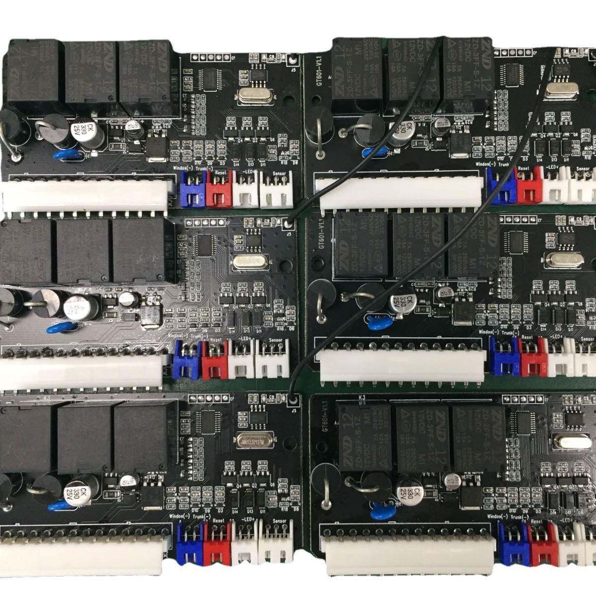 汽车防盗器JC602报警器中控锁免控钥匙进入带遥中控防盗锁报警系