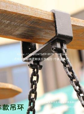 油吊钳双链夹子链33531条挂钩重钩子叉车起吊具卸桶铁桶夹具吊钩