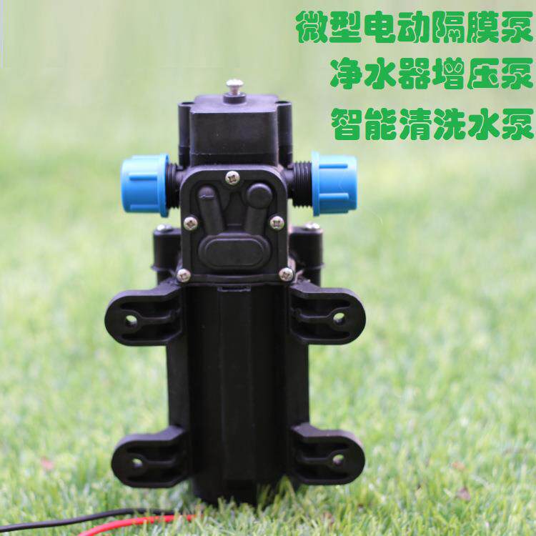 高压电动洗力车泵SDP-60W12AKDV2水自4V80W吸直流带压开关微型隔