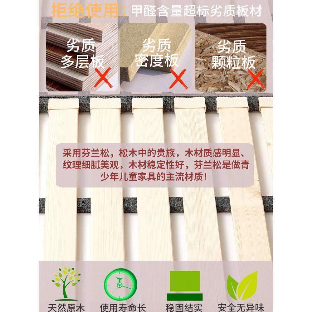 床板支撑架米实木排骨架床架子排.骨架1440.8定榻制折叠榻15铁龙