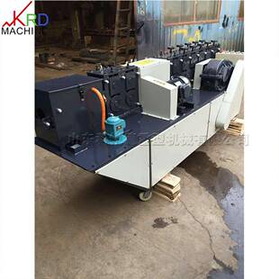 弯曲管材自动矫直机金脚386属钢管方管调直机建筑钢管手矫架直设