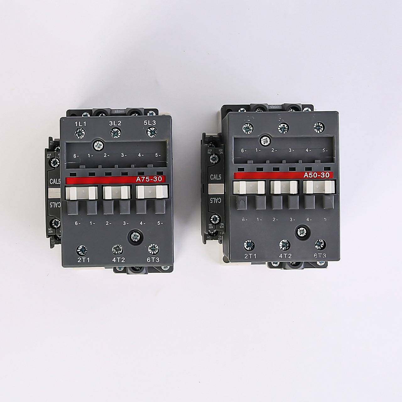 电切换交流接触器常开常闭交接触器A流容50A4136A75三组3四组A交