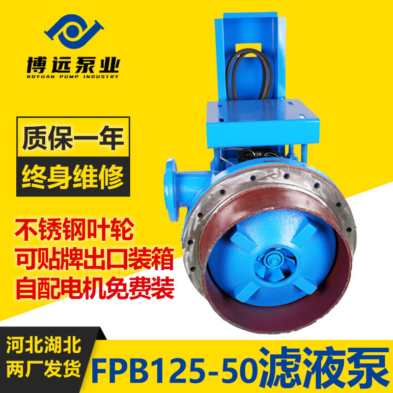 河北博远FPB125-50高扬程滤液泵