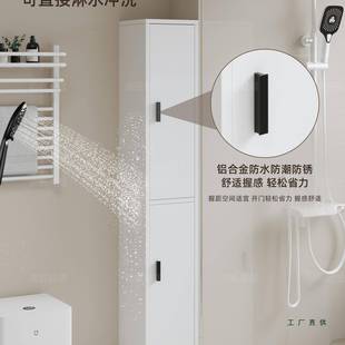墙角浴室边柜394高柜立柜卫生间夹收纳柜防水置储缝柜阳台转角物