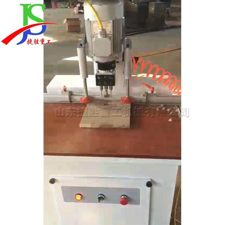 门窗制作合衣页钻JS-98柜门垂直耐钻机木材材料钻孔机持久用