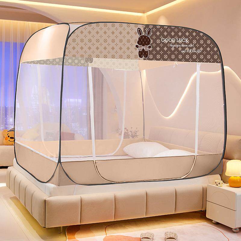 蒙古包免安装蚊帐底1.0单双人1.8米m1全1.5床2米.22家用上下铺宿