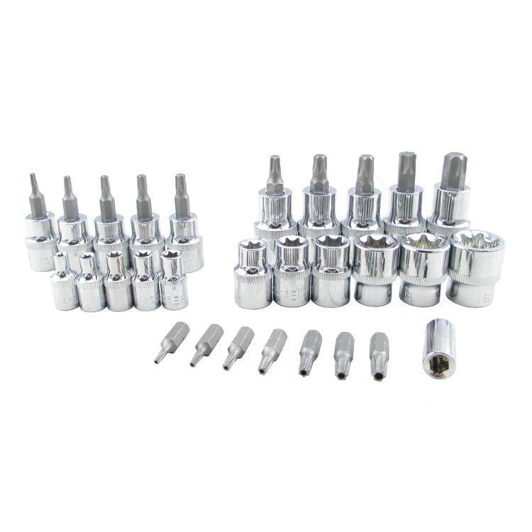 型旋形具套筒mst/六梅花套筒/星型批花头套筒/角米子E型套筒/星批