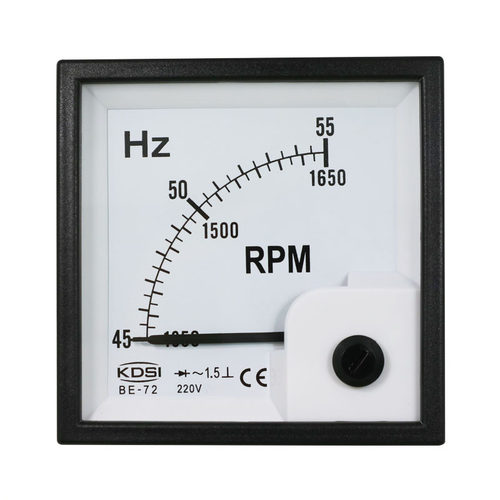 指针式表头 频率表转速表BE-72 45-55HZ+RPM 220V
