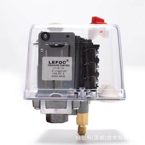 WGE力夫钮LF1L18S三相电驱动旋8透明F空气压缩机压力开关