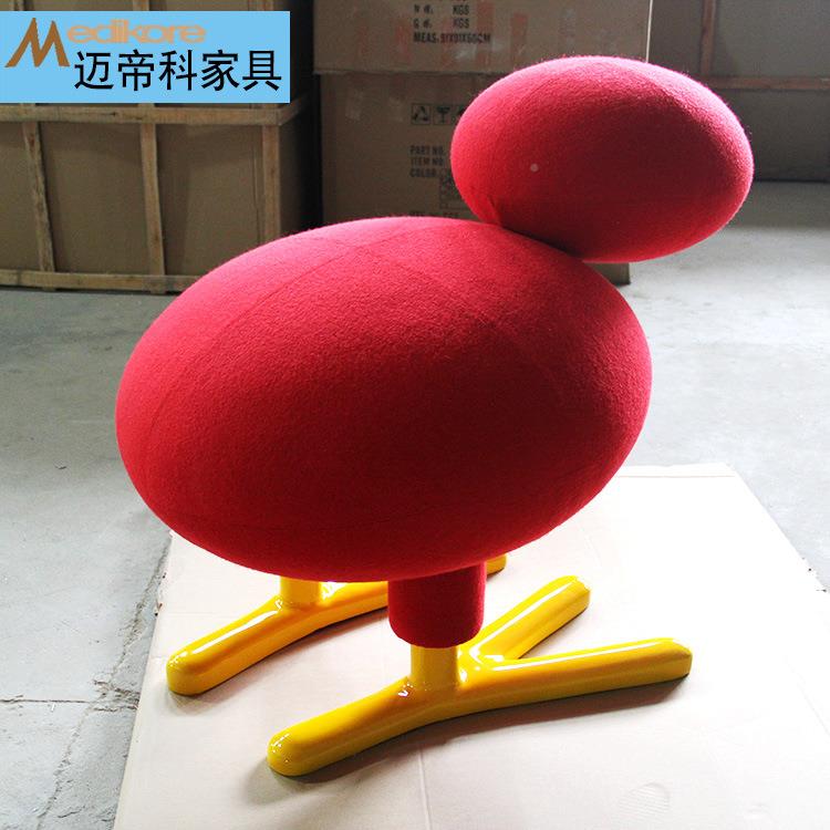 玻璃钢小鸟座MC-34小鸡造型椅幼儿儿童具椅家具宝宝卡通椅多园功