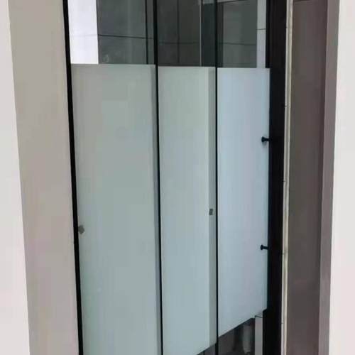 淋房酒店工程生间干淋湿卫分浴离浴隔断浴室186房玻璃移门农村简