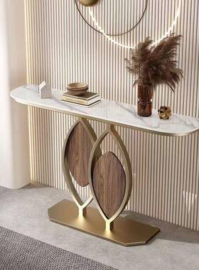 意轻奢玄式关柜物玄关置架客厅摆件高档玄桌子艺关术桌子34232创