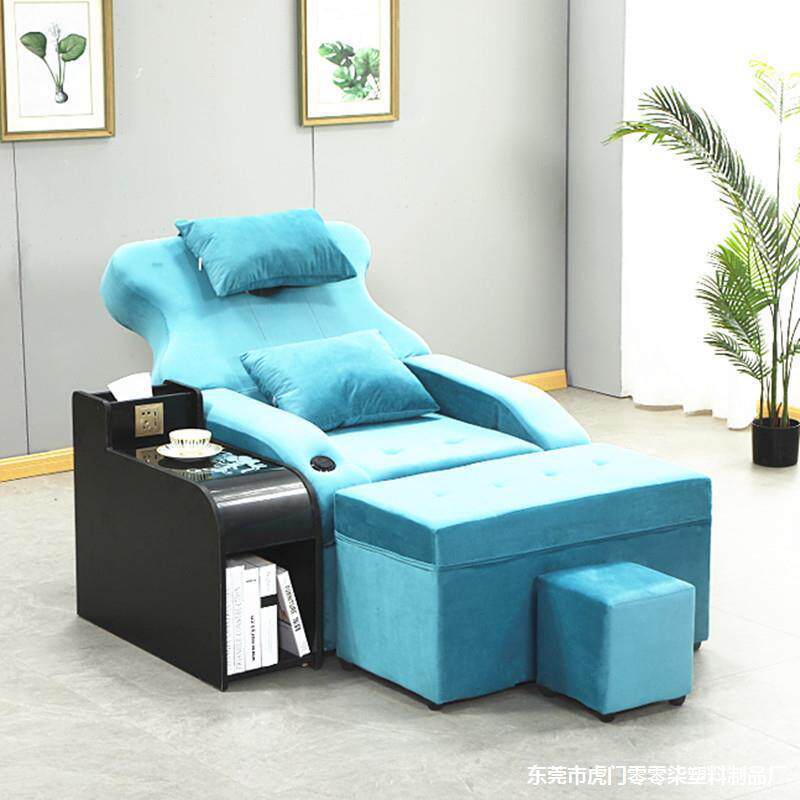 泡脚桑拿甲浴按沙发床美38059沙发店足摩茶疗店沙发椅足浴几经济