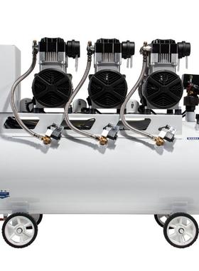 2风豹音无油静木工气泵空压机201500X3-1V小空2气压缩机气磅40/7