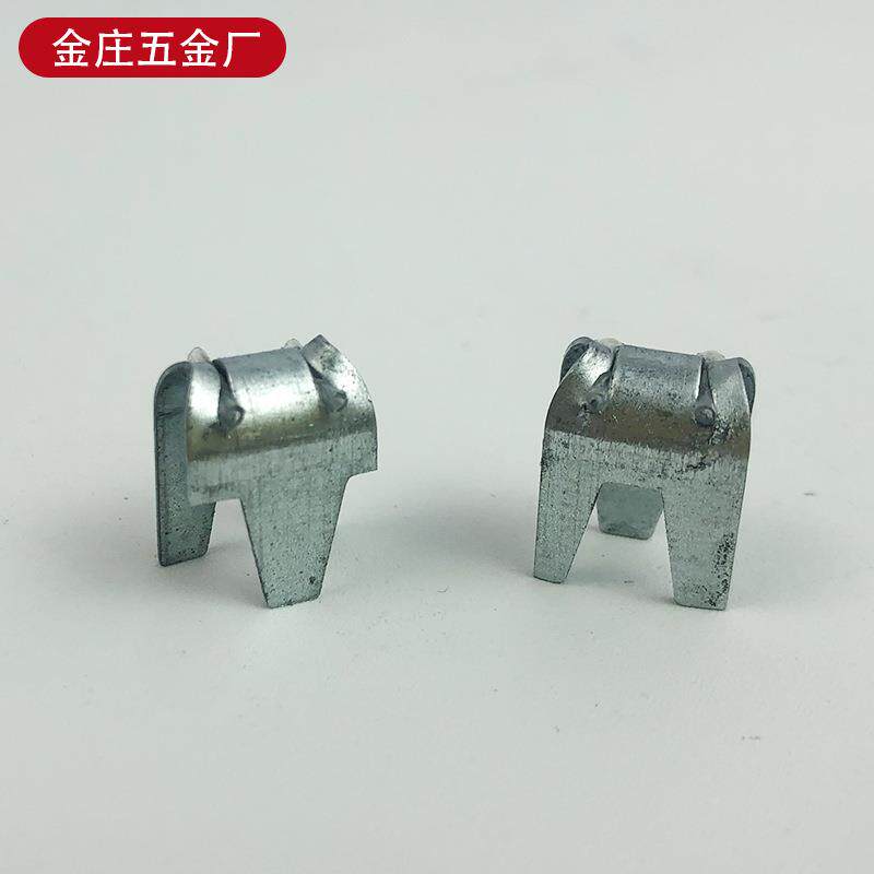 M码46沙-12夹码钉镀锌家具夹发弹簧床网钉气动镀锌夹90704码钉实