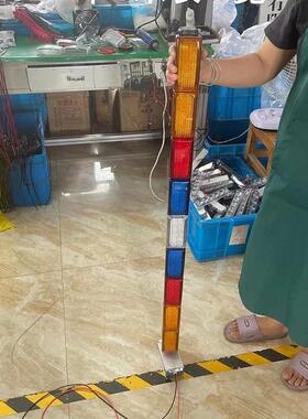 新LTE1155大1米长条方块LED黄红蓝白色爆闪超亮大功率频闪警示灯