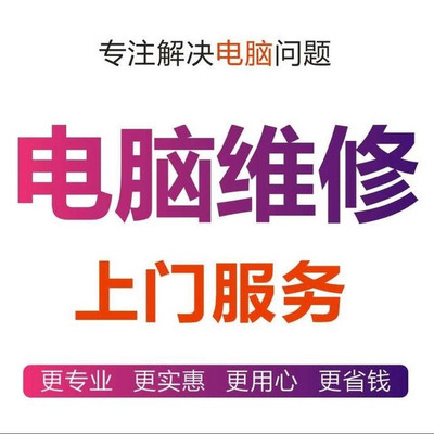 电脑维修上门服务重装系统