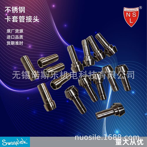 Swagelok 世伟洛克不锈钢孔口连接接头SS-601-PC