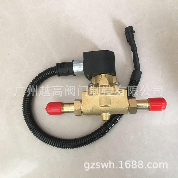 潍柴天然气配件LNG维柴切断电磁阀低压电磁阀612600190336