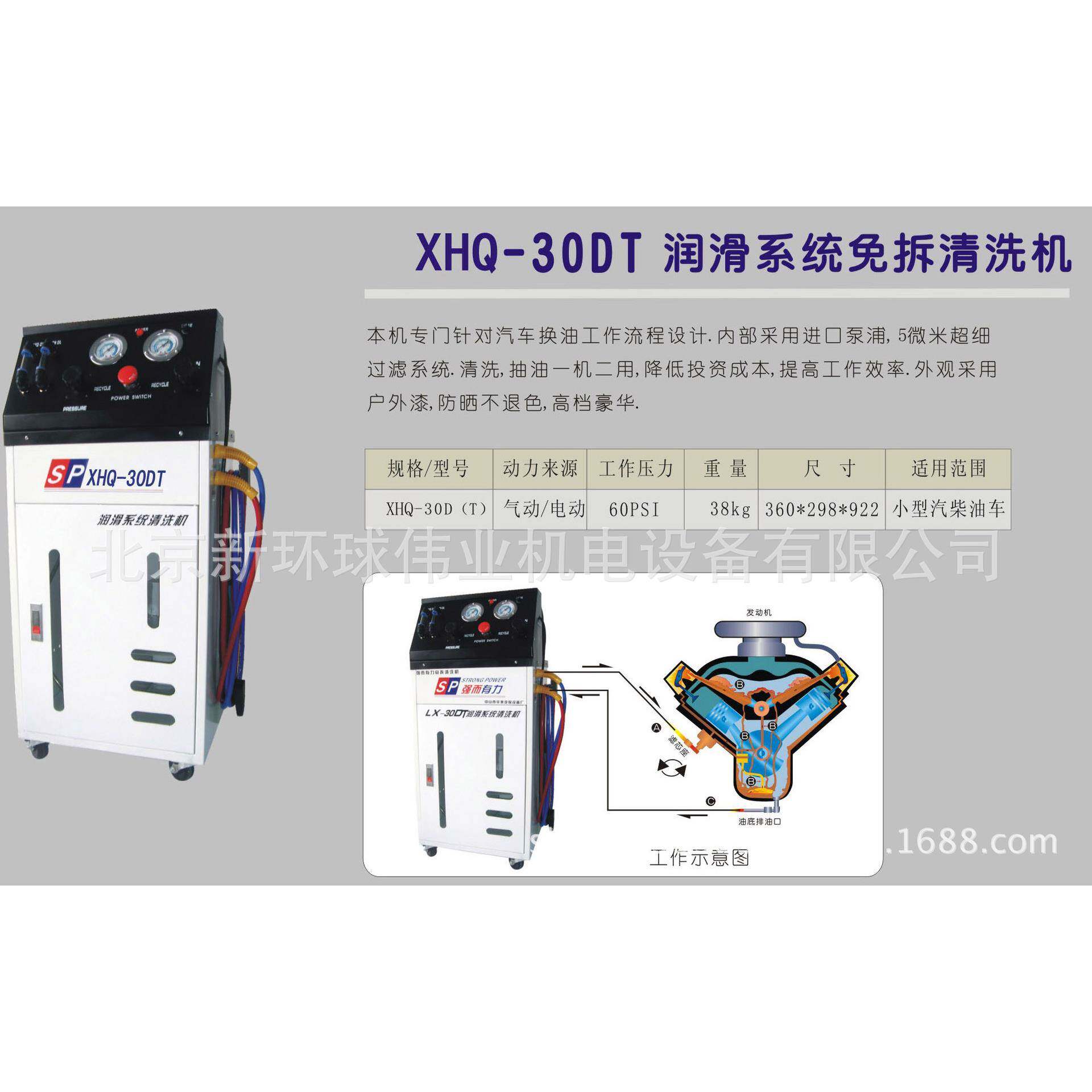 汽车润滑系统免拆清洗机 油道换油清洗设备XHQ-0DT
