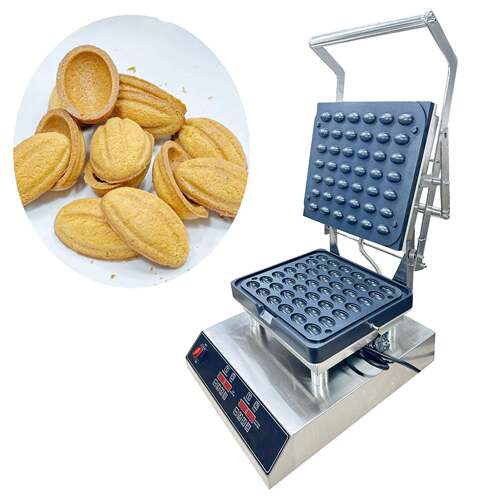 定制款42孔椭圆塔克机 tartlet machine 220V 不粘锅双面受热均匀