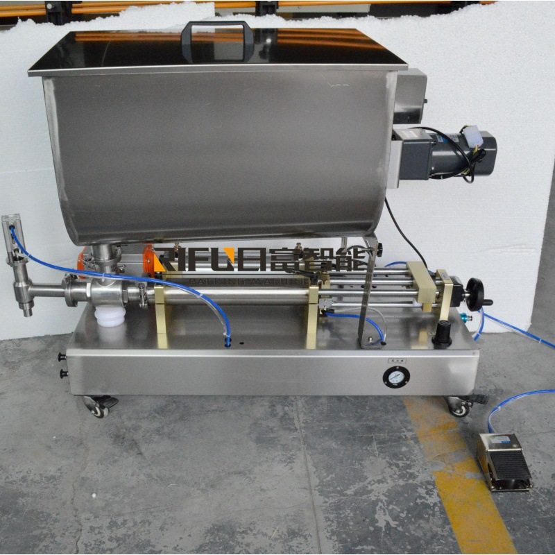 U型搅拌半自动灌装机   油泼辣椒灌装机  液体膏体辣椒酱灌装设备,办公设备/耗材/相关服务,其它,淘宝优惠券,粉丝福利购,淘宝优惠卷