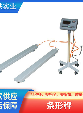 奉贤SCS-3T条形地磅秤 0.2%高精度不锈钢货场便携秤厂家直销
