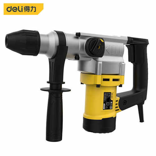 得力工具DL-DG05-W1交流电镐1100W/φ30电锤电镐冲击钻带安全离合