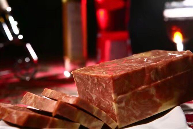 誉亚仿真素肉机肉质感强纤维明显口味任调适合卤煮食材火锅烤串用