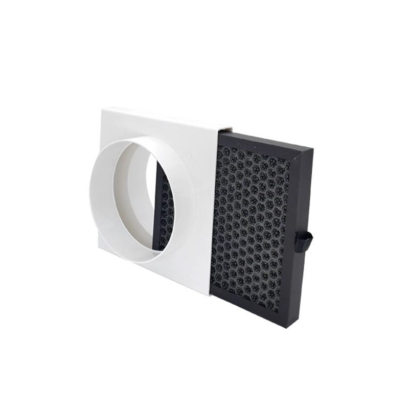 新风管道配件 新风出风口过滤棉 过滤网可拆洗 空气管道