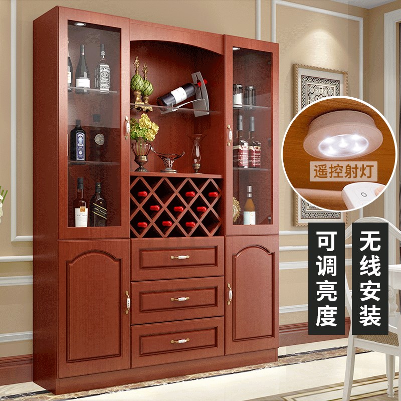 欧式酒柜装饰柜定制客厅餐边柜简约现代隔断柜玄关柜餐厅酒柜C-55
