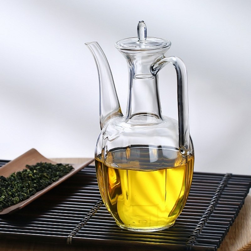 高硼硅手工执壶仿宋壶电陶炉加热煮茶壶耐高温玻璃瓶贵妃温酒壶