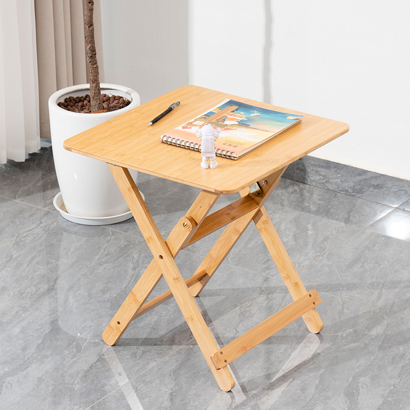 小桌子可折叠正方形简易小饭桌出租房摆摊便携式小方桌阳台小茶几