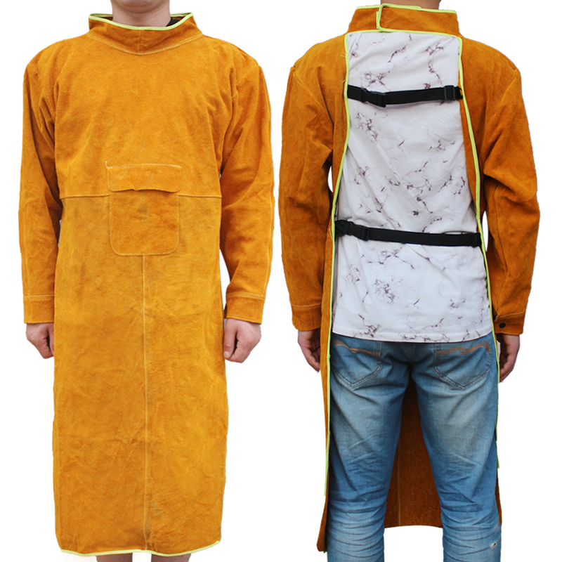 电焊防护服牛皮电焊工作服焊工电焊防烫焊工防烫耐高温围裙焊工服