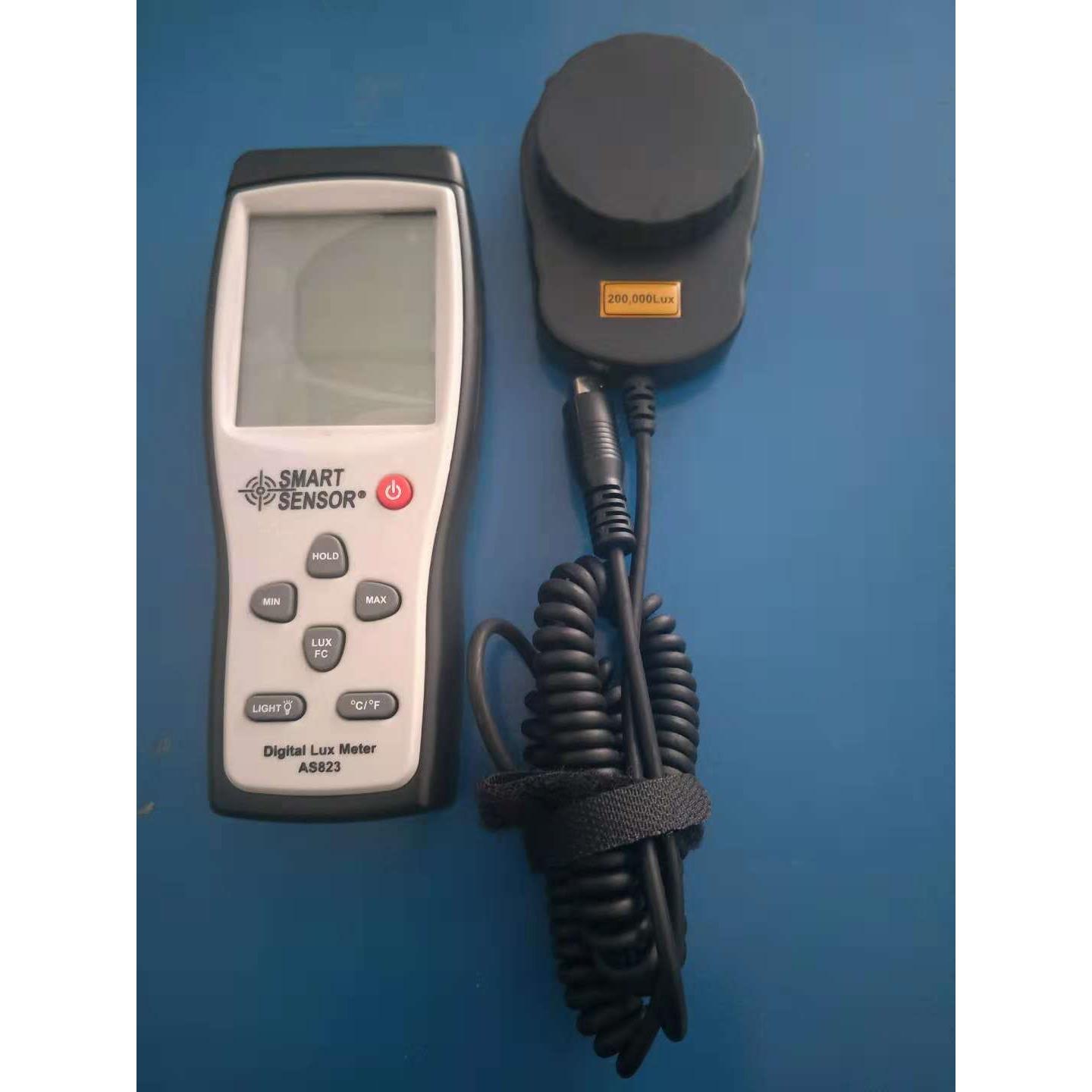 数字照度仪AS823光照度计亮度计照度计测光仪分体式
