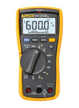 福禄克（FLUKE)117C 非接触式电压测量万用表 600 V 一年保修