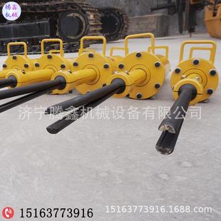 矿山开采劈裂枪 液压花岗岩以及其他荒料分裂机 机挂式劈裂机厂家